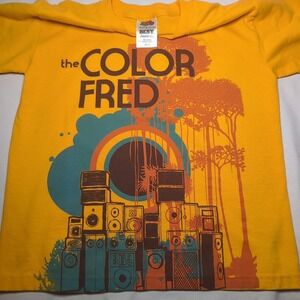 Vintage 90s-Y2K Kids Youth 10/12 "The Color Fred" T Shirt Fruit Of Loom Best